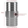 Штуцер-переходник для шланга парового радиатора 1-1/4" с паровым портом 1/8" NPT для переоборудования LS, штуцер для отвода пара, соединитель охлаждающей жидкости радиатора