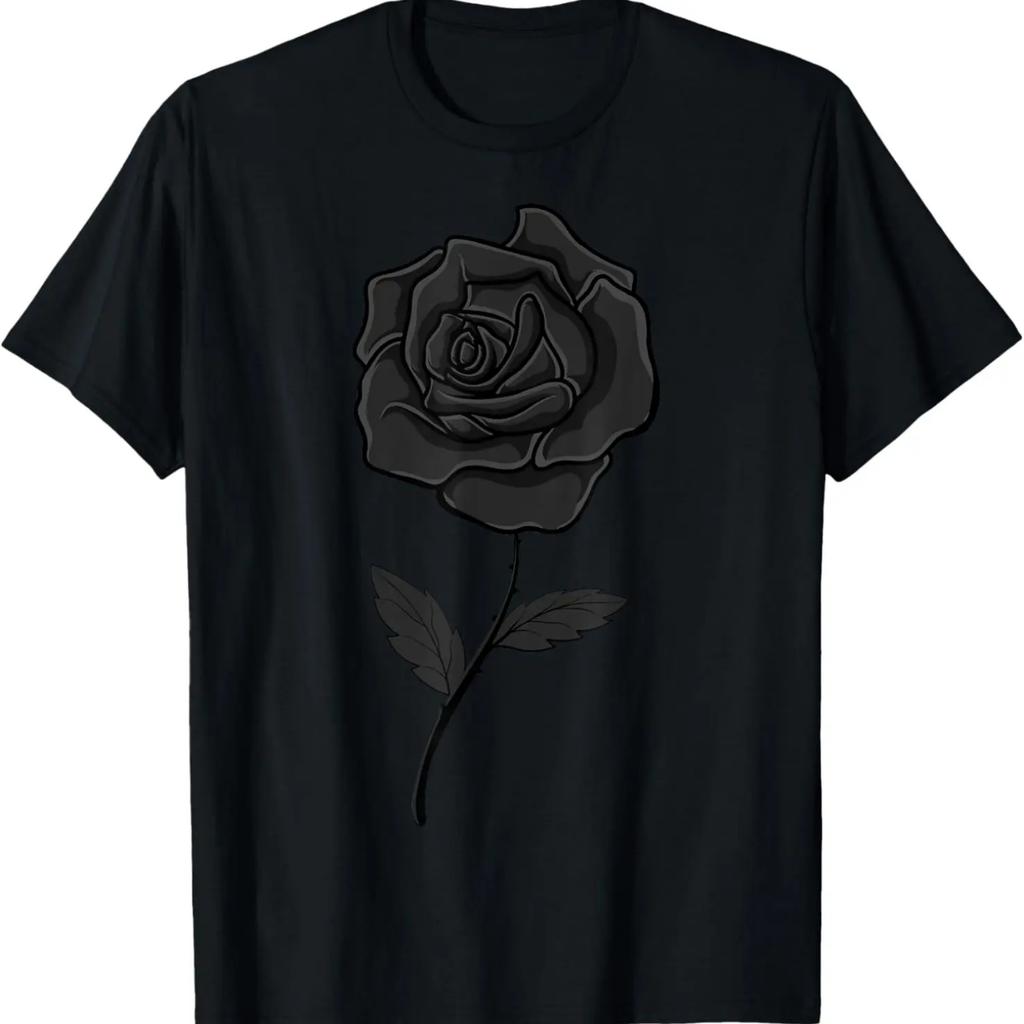 Women and Girls love Black Roses T-Shirt