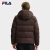 Fila Мужская пуховая куртка Коричневый медведь Коричневый F11M542905FBN