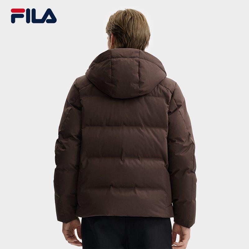 Fila Мужская пуховая куртка Коричневый медведь Коричневый F11M542905FBN