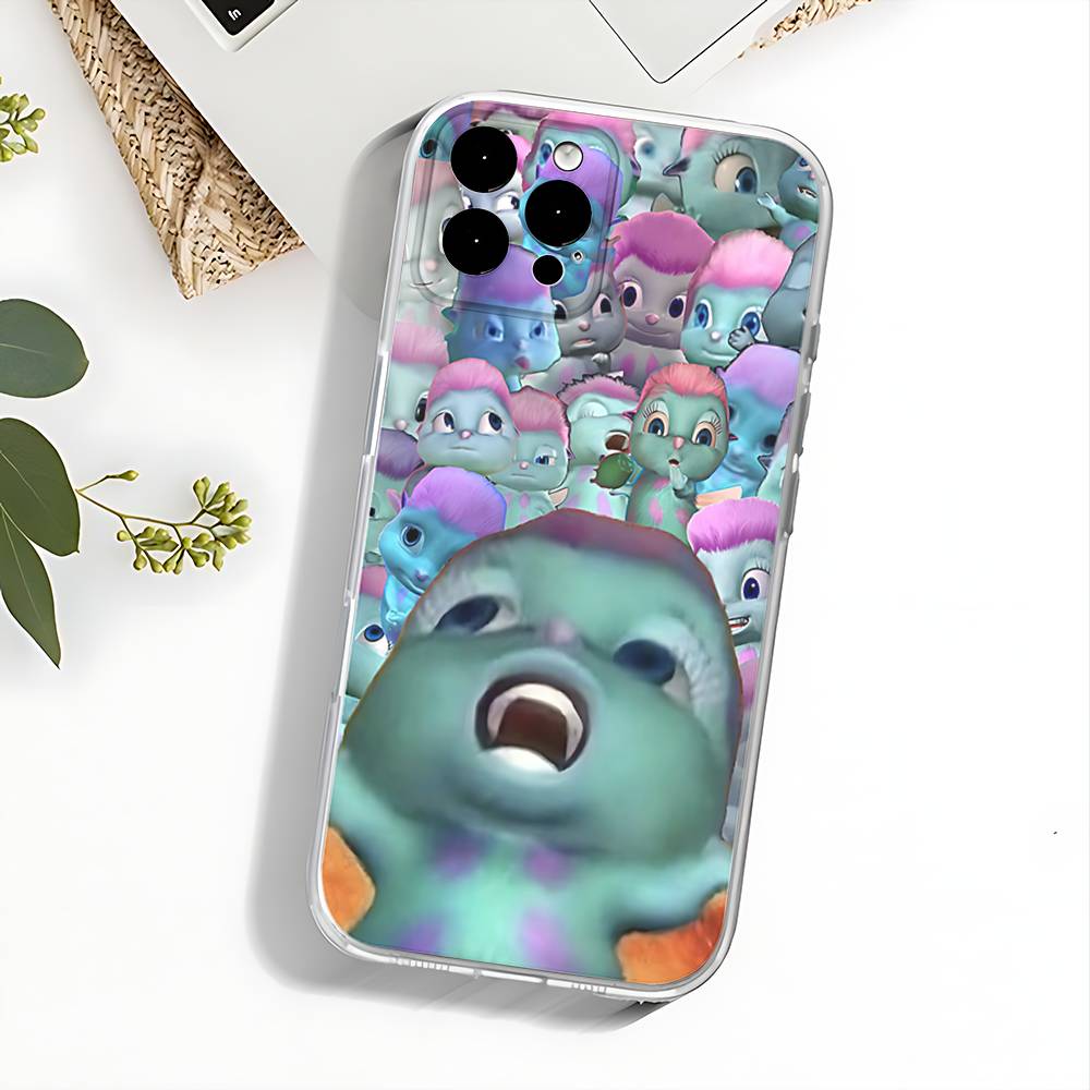 Смешной чехол для телефона с мемом B-Bibble для iPhone 17,16,15,14,13,12,11 Pro,Max,Plus,X,XS,XR,SE4,E Mini Прозрачный чехол