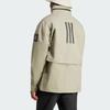 adidas Куртка Myshelter Rain.Rdy с цветными блоками, с капюшоном и длинными рукавами, мужская куртка, цвет серый IP5571