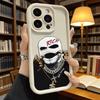 Маскированный рэпер Богатые украшения Роскошный противоскользящий ТПУ чехол для телефона для Xiaomi Redmi Note 15 14 13 12 11 10 9 Pro Полностью защитный чехол