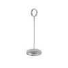 Stainless Steel Table Number Holder Round Card Holder New Paper Stand