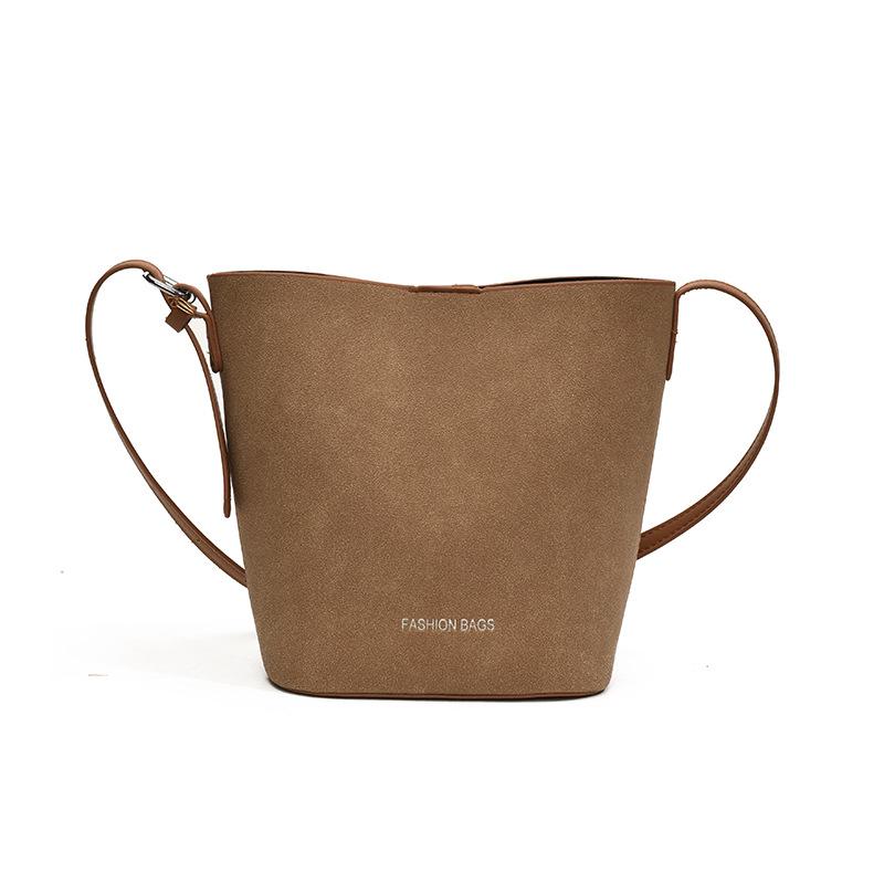 Популярная сумка-ведро для женщин Осень и Зима Новая модная сумка через плечо для женщин Высококлассная нишевая сумка на плечо для женщин