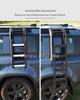 2020+ Defender Черная Лестница для подъема на крышу из алюминиевого сплава