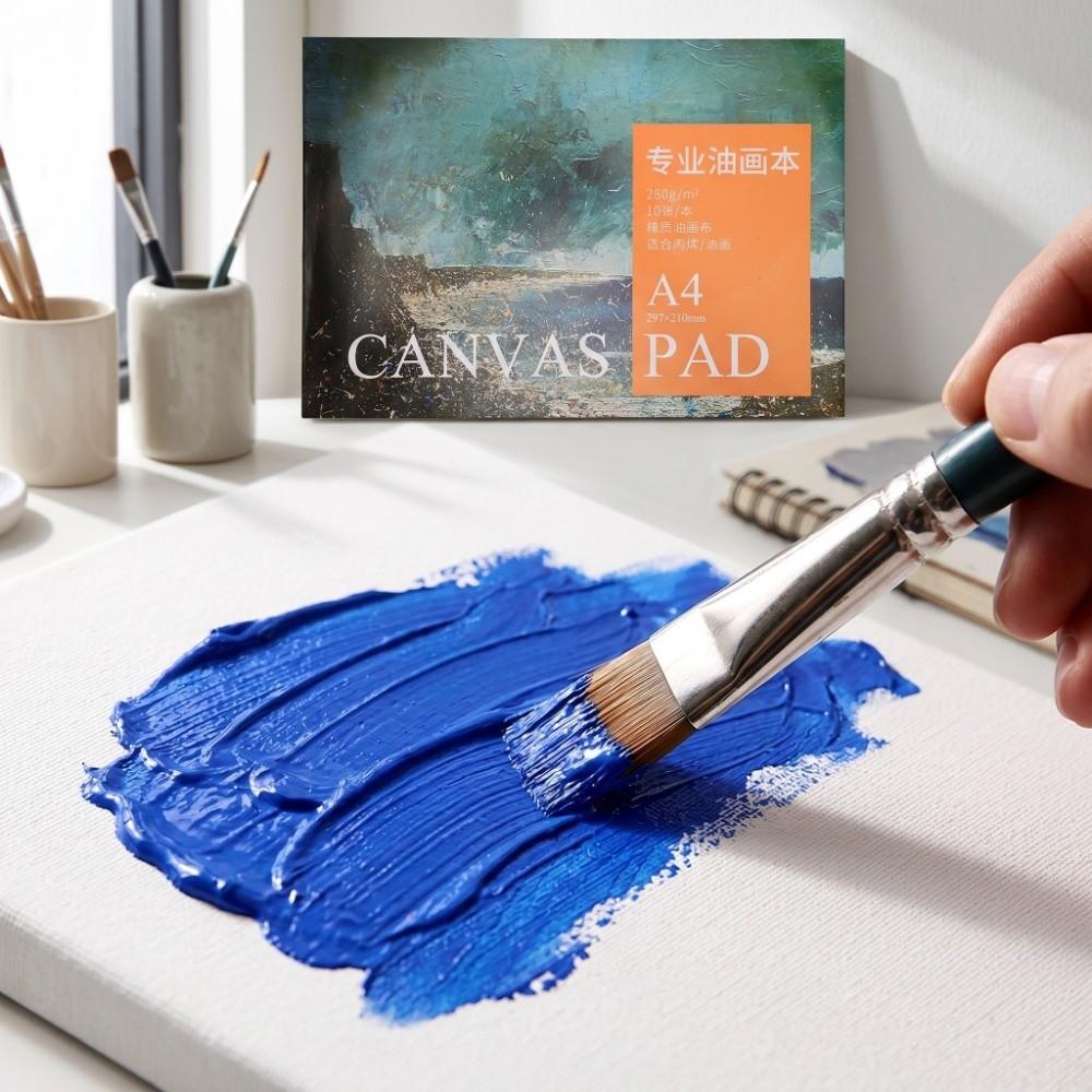 Cotton Material Acrylic Canvas Sheet 8.3 x 11.7in Oil Painting Paper Art Sketchbook  Acrylic Art