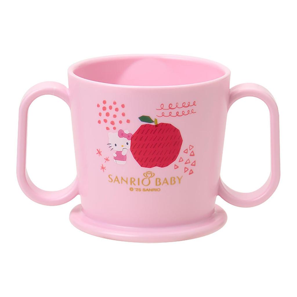 Sanrio Baby Baby Tableware Set Hello Kitty 5 Piece Set Lunch Plate Small Bowl Two Handed Mug Spoon Fork Baby Children Baby Gift Present 565890