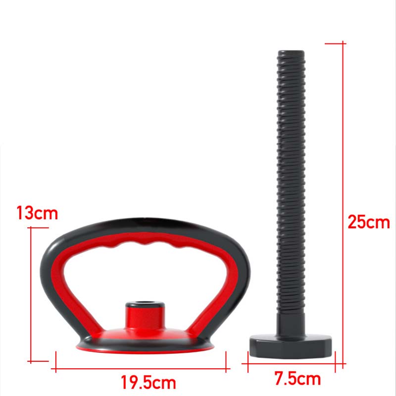 Рукоятка гири для отжиманий от гантелей Рукоятка гири для фитнеса Регулируемая штанга гири для спортивных тренировок Сила рук в спортзале Рукоятка для отжиманий от гантелей