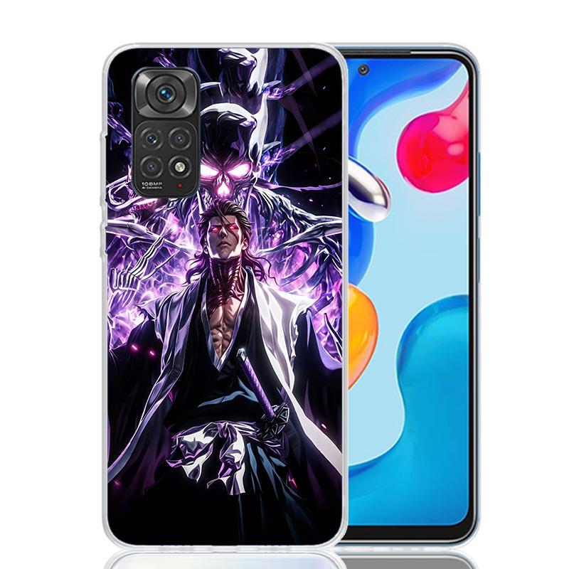 Чехол для телефона Aizen Sousuke Bleach для Xiaomi Redmi Note 15 14 13 12S 12 Pro Plus 11S 11E 11 11T 10S 10 Арт Мягкий Чехол с Рисунком Redm