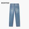 Женские летние свободные прямые джинсы EICHITOO