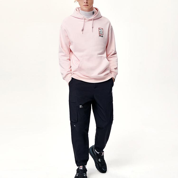 New FILA Have A Good Time Collection Sweatshirts Unisex Shy Bride Pink F11U149207F-PK