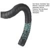 2Pcs Road Bike Handlebar Tape Anti-Slip Composite Leather Shock-proof Handle Bar Tape with Bar End Anti-Vibration Wrap Tape