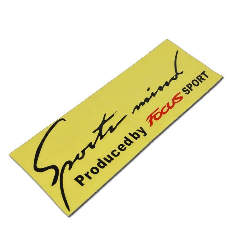 Светоотражающие спортивные наклейки на капот автомобиля Focus Sports Letter, наклейки на капот для FORD Focus 2 3 и т. д.. (30 * 10 см)