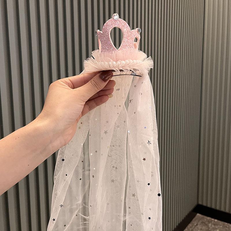 Корейская принцесса 3D корона повязка на голову фата для дня рождения и девушки-цветочницы