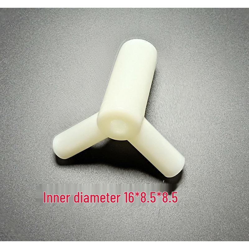 Square Top Mosquito Net Triangle Connector, Four-Way Bracket, and Three-Way Plastic Joint for Clothes, Shoes, and Cabinets.