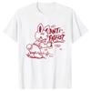 Anti Fascist Funny Rabbit Printed Unisex Graphic Tshirt Short Sleeve Cute Tees Loose Pacifist Casual Shirts Unisexs Clothing