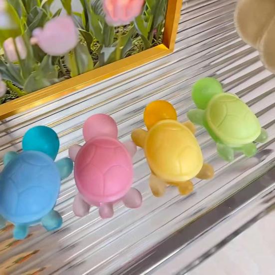 4 шт. Мыло с эфирным маслом «Маленькая черепаха», детское ароматизированное мыло ручной работы, милый дизайн «Черепашка», увлажняющее ароматизированное мыло для ванны, нежное мыло для ухода за кожей