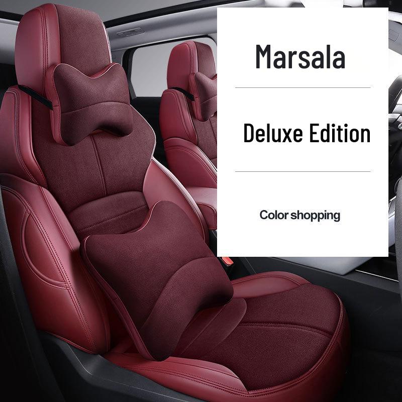 Замшевые чехлы на сиденья на заказ для Land Rover Range Rover Evoque - Полное покрытие, 5 сидений