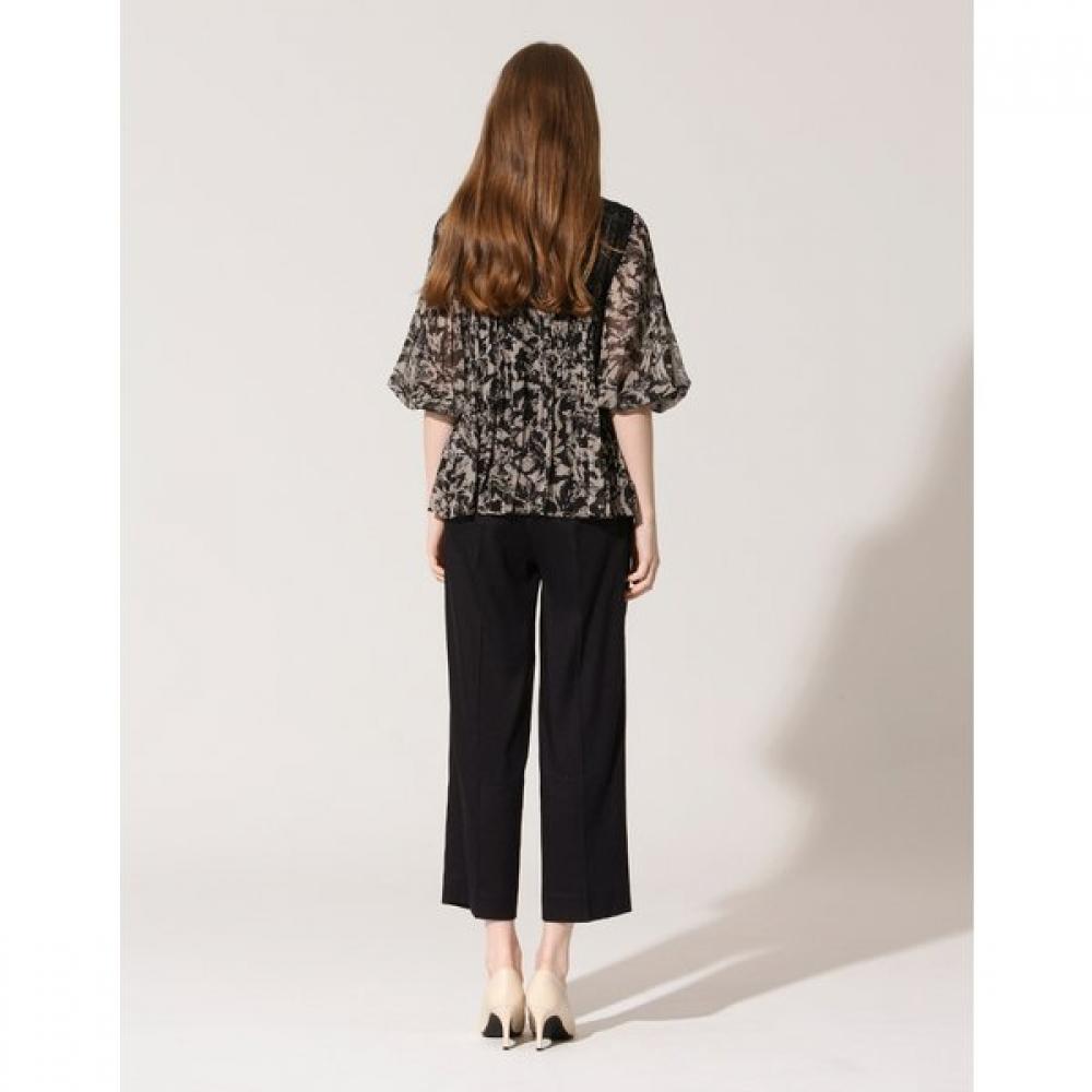 Son Jung Wan Pleats Chiffon Knit Zkn6262010