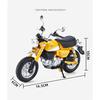 1/12 Honda Monkey 125 сплав спортивный мотоцикл модель литье под давлением уличные гонки мотоцикл модель имитация звук свет детские игрушки подарок