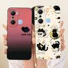 Чехол для телефона Infinix X668C Чехол для Infinix Hot 12 Pro Силиконовый Милый Кот Модный Забавный Расписной Корпус Для Inifnix Hot 12 Pro