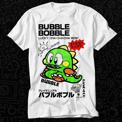 Японский плакат Bubble Bobble Футболка Famicom 153