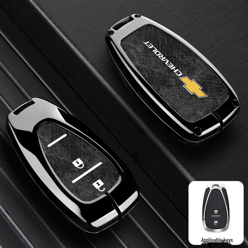 Чехол для ключа Chevrolet для Equinox, Malibu XL, Trax, Trailblazer, Orlando, Monza - Накладка на корпус автомобиля