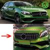 GT Style Front Grille Bumper Grill For Mercedes Benz W176 A160 A180 A200 A220 A250 A45 AMG Facelift 2016-2018 Gloss Black Tuning