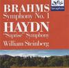 CD BRAHMS, HAYDN; STEINBERG - Symphony 1  CDE724356902626 Seraphim, EMI C 1995 US Classical Used