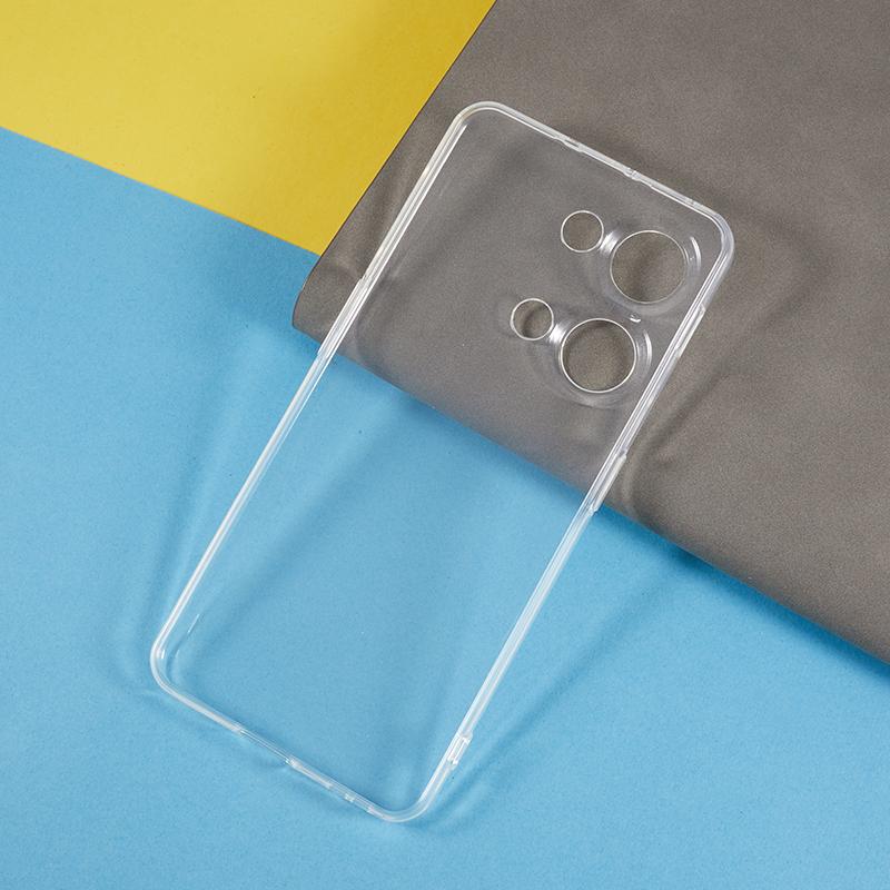 Для OnePlus Nord 3 5G/Ace 2V Чехол для мобильного телефона Кристально прозрачный Ультратонкий Защищающий от царапин Гибкий ТПУ чехол для телефона