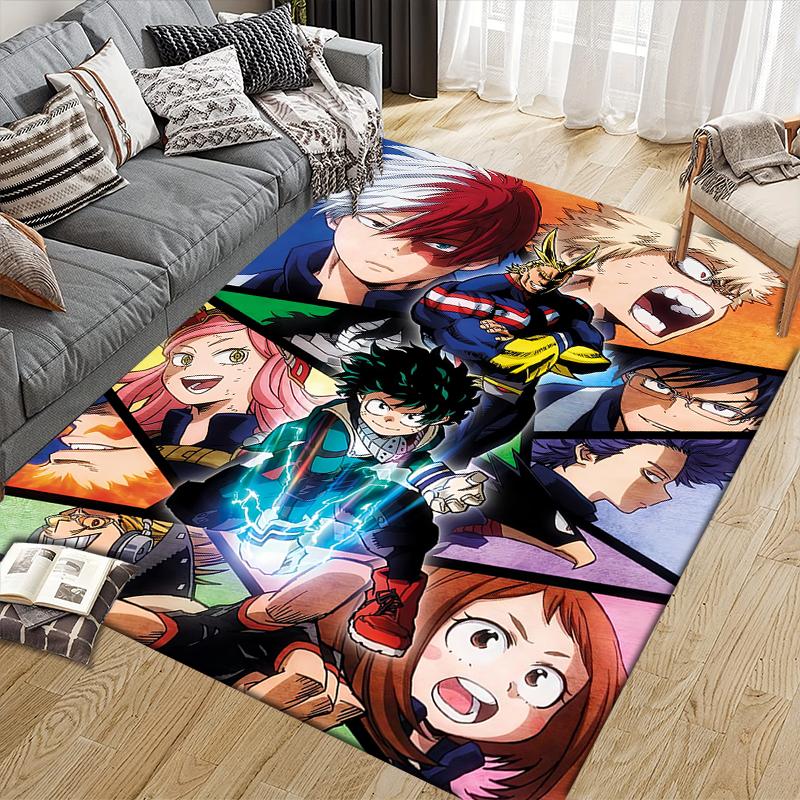 My Hero Academia Cute Area Rug, MHA Fan Cozy Carpet, Perfect Gift.chl
