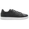 Emporio Armani EA7 Кожаные низкие кроссовки Мужские кроссовки Черный 7X000331AF10848UC001