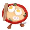 Creative Expression Smile Lamian Noodles Bowl Plush Doll For Room Decoration