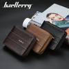 Baellerry Мужские модные кошельки на молнии, визитница, винтажный кошелек GZW