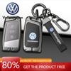 For VOLKSWAGEN VW Zinc Alloy Car Key Case Cover Key Protection Shell For VW Volkswagen Magotan Magotan GTE Passat B6 B7 B8 CC Ar