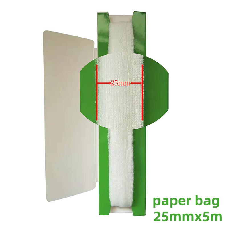 1PC 5M Water Dissolving PVA Narrow Mesh Tube Net Carp Fishing Net Lures Refill Plunger Bar Tackle Carp Fishing Accessories Trap