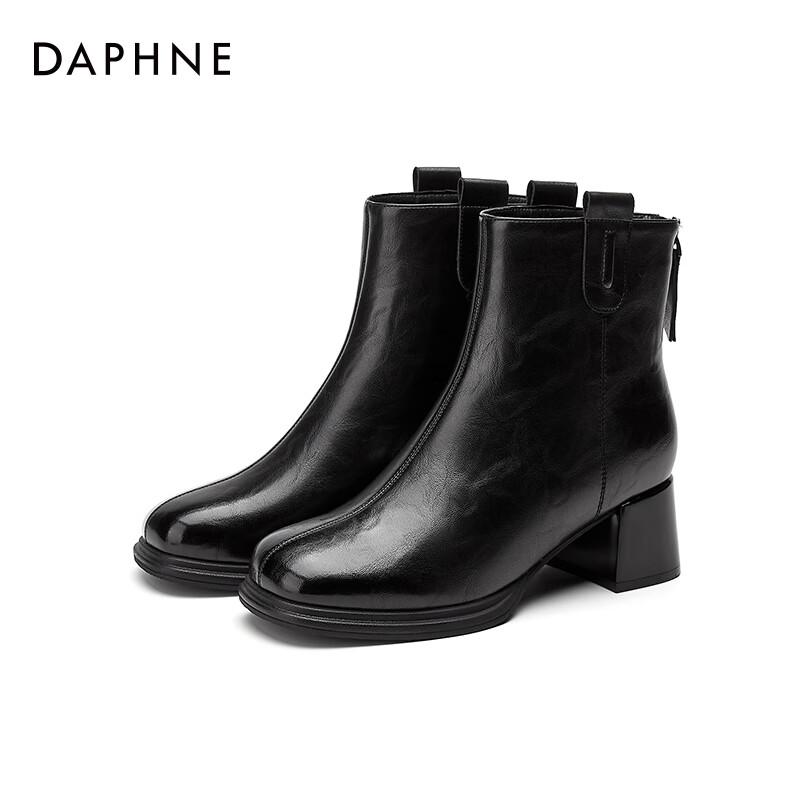 Женские ботильоны Daphne на толстом каблуке с флисовой подкладкой