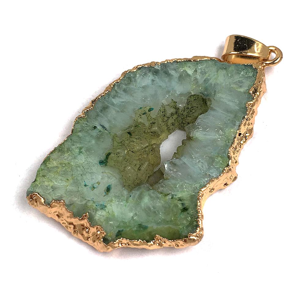 Натуральный Радужный Неправильной Формы Агат Подвески Шармы Драгоценный Камень DIY Браслет Ожерелье Швейное Ремесло Ювелирный Аксессуар