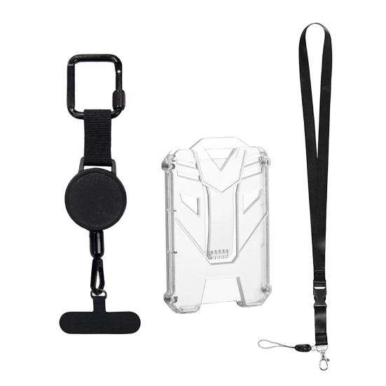 Брелок-застежка для мобильного телефона с шнуром 60 см, держатель для ID-карты, выдвижной зажим, антикражный ремень безопасности, крепление для путешествий, походов