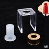 3Pcs/Set Silicone Lipstick Mold Aluminum Ring Mould Holder Diy Crafts Tools Easy Beauty Lipstick Kits