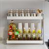 OIMG Stainless Steel 2-Tier Countertop Spice Rack