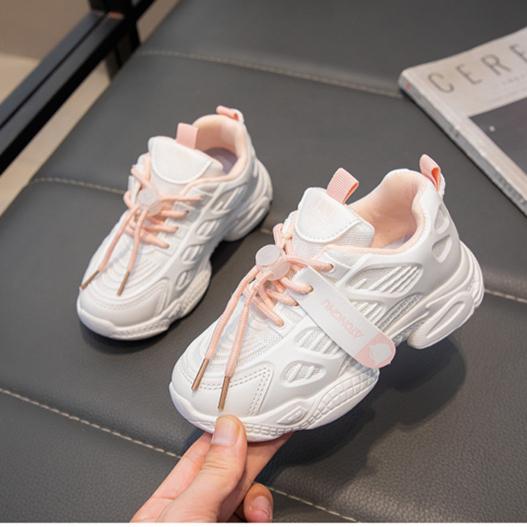 Весенне-летняя детская спортивная обувь, повседневная обувь с мягкой дышащей сетчатой подошвой