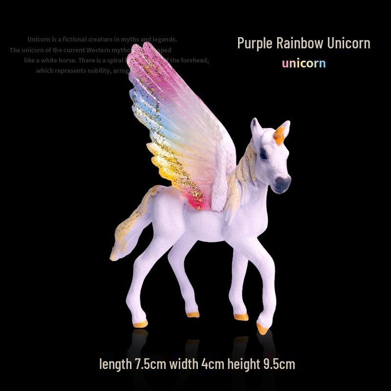 Cross-border Mythical Unicorn Pegasus Toy Model for Kids