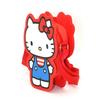 Hello Kitty Children's Cutie 3D Standing Multipurpose Cross Bag KTM-XB01R, a Popular Character In Korea