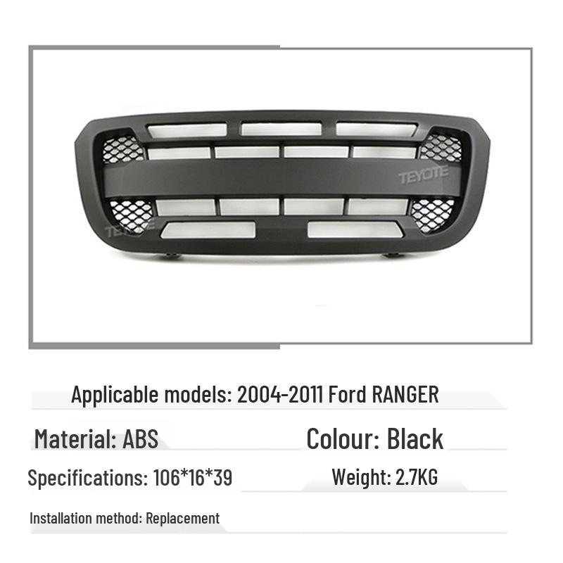 Ford Ranger 04-11 Grille Front Bumper Accessory