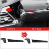 Car Interior Sticker Gear Box Protective Film For BMW 3 Series G20 - Car Window Panel Sticker Carbon Fiber Black
