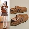 Женская обувь Весна Осень Повседневная обувь Стиль колледжа Широкий носок Мягкая Удобная Обувь на плоской подошве Уличные Повседневные Кроссовки Женские