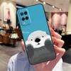 Милый мультяшный выдра Чехол Для Oppo A94 A54 A40 A60 A80 A98 A78 A18 A38 A58 A16 A76 A96 A17 A77 A74 A57S A15 Обложка