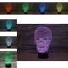Креативная настольная лампа с 3D сенсорным управлением, красочный ночник, идеальный подарок на день рождения для спальни